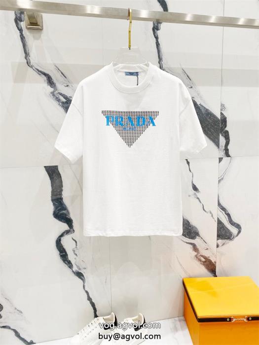 半袖Tシャツ海外大人気人気話題PRADA偽物 ブランド ショップ_0_2
