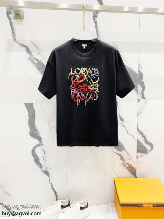 LOEWEブランド コピー 優良半袖Tシャツ夏に爆発的な人気愛用ブランド_0_3