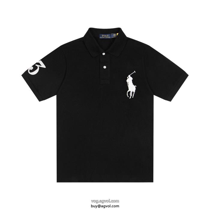 通販 ブランド半袖シャツストリートに溢れるウェア大人着用可Polo Ralph Lauren_0_0