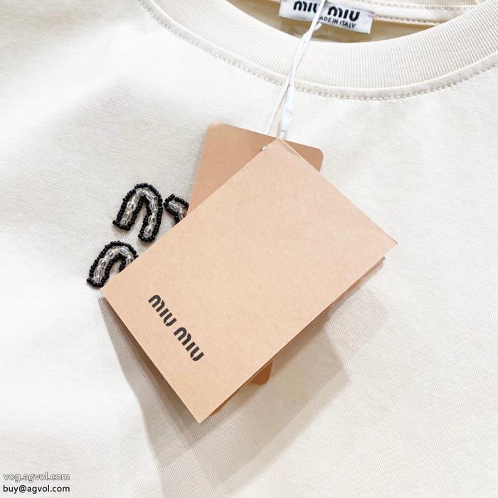 顧客優待セール大注目国内完売数量限定半袖Tシャツブランド コピー ショップミュウミュウ_0_1