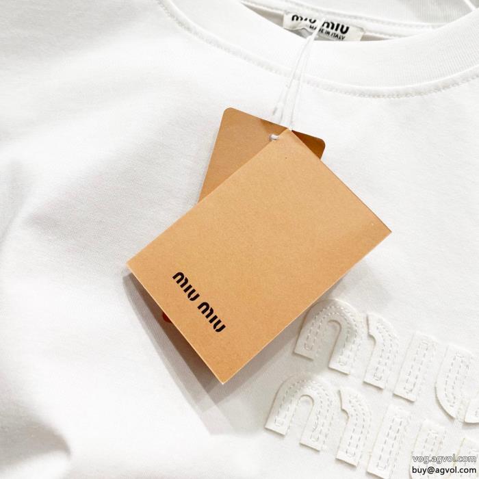 半袖TシャツMIUMIU海外大人気定番の人気商品ブランド コピー  _0_0