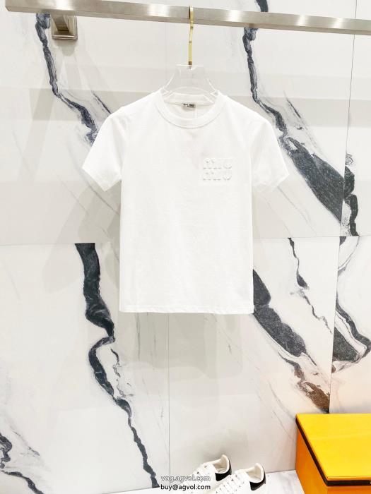 半袖TシャツMIUMIU海外大人気定番の人気商品ブランド コピー  _0_4
