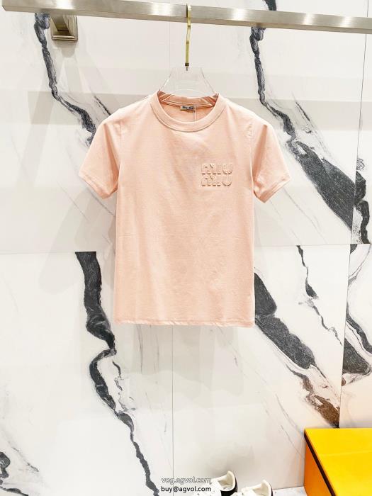 MIUMIU在庫あり即発価格帯が魅力的半袖Tシャツコピー ブランド 通販 安心_0_2