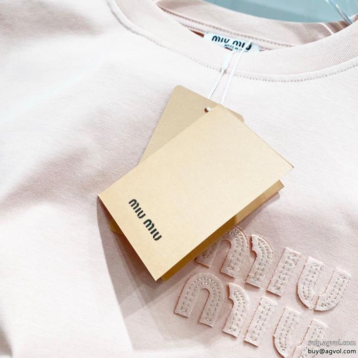 MIUMIU在庫あり即発価格帯が魅力的半袖Tシャツコピー ブランド 通販 安心_0_3