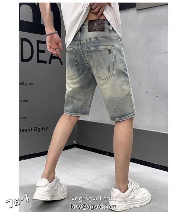 デニムパンツルイ ヴィトン偽物 ブランド23SS 異素材使い勝手も良好_0_2
