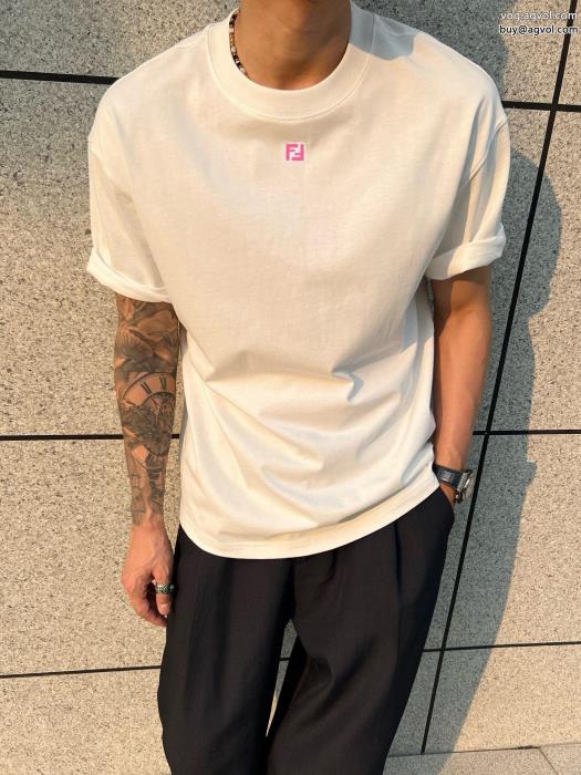 フェンディ今年らしく魅力的アップ格好良いブランド コピー 着払い半袖Tシャツ_0_1