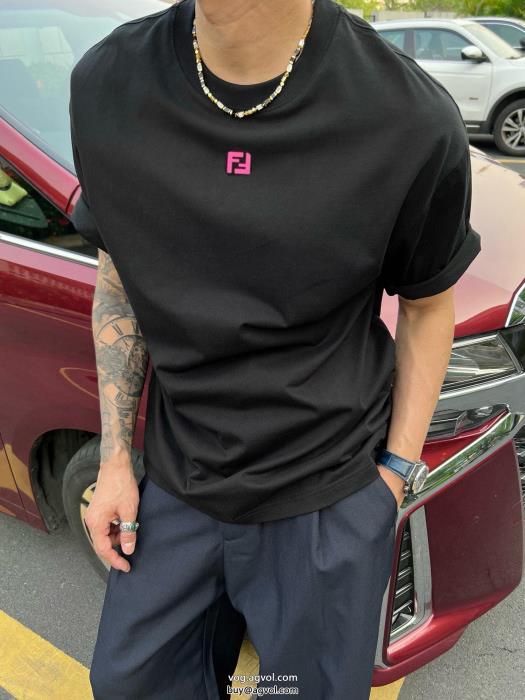 フェンディ今年らしく魅力的アップ格好良いブランド コピー 着払い半袖Tシャツ_0_3