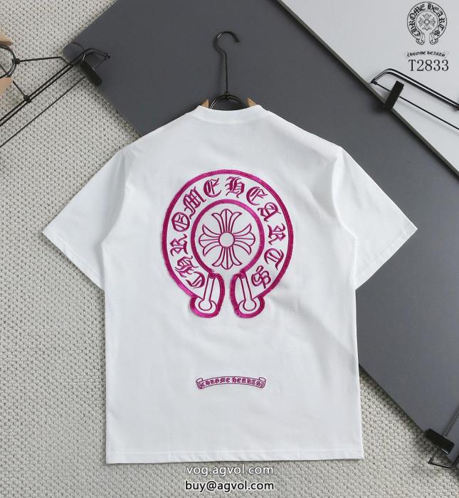 半袖TシャツCHROME HEARTS定番人気抜け感を出す偽 ブランド 販売_0_1