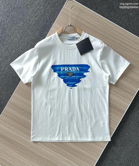 ブランド コピー  半袖TシャツPRADAお洒落さんの愛用率が高い定番人気_0_2