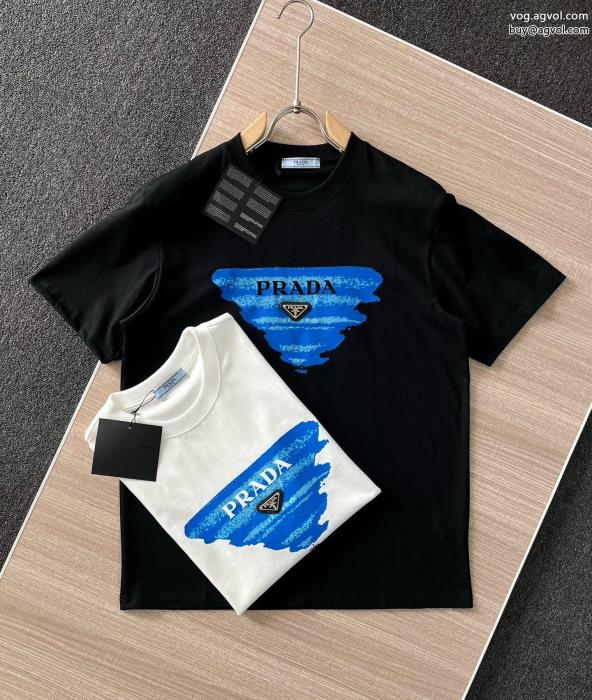 ブランド コピー  半袖TシャツPRADAお洒落さんの愛用率が高い定番人気_0_3