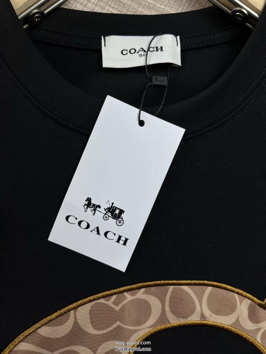 コーチ半袖Tシャツ嬉しいポイントロゴが素敵スーパー コピー 通販 優良_0_3