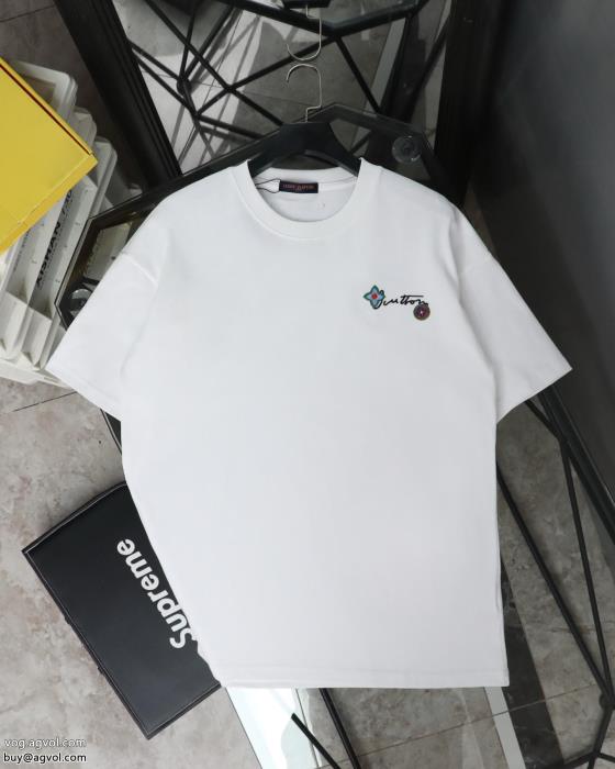 半袖Tシャツ通勤スタイル販売店舗限定モデルブランド フェイクLOUIS VUITTON_0_3