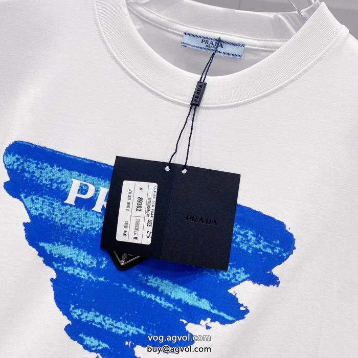 コピー ブランド 通販半袖TシャツPRADA2025の必須アイテム必需品_0_0