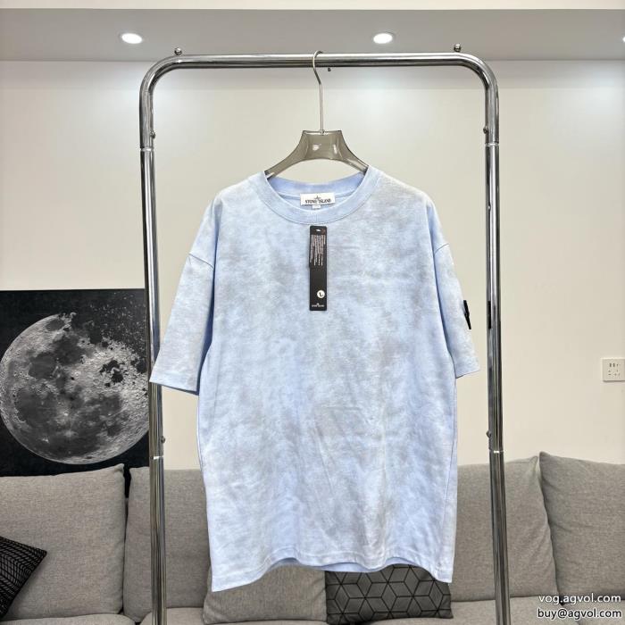 Stone Islandブランド 偽物 通販毎日に上質を 通気性のいい半袖Tシャツ_0_2