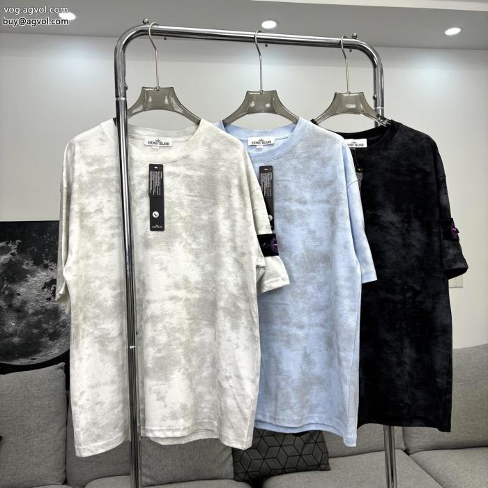 Stone Islandブランド 偽物 通販毎日に上質を 通気性のいい半袖Tシャツ_0_3