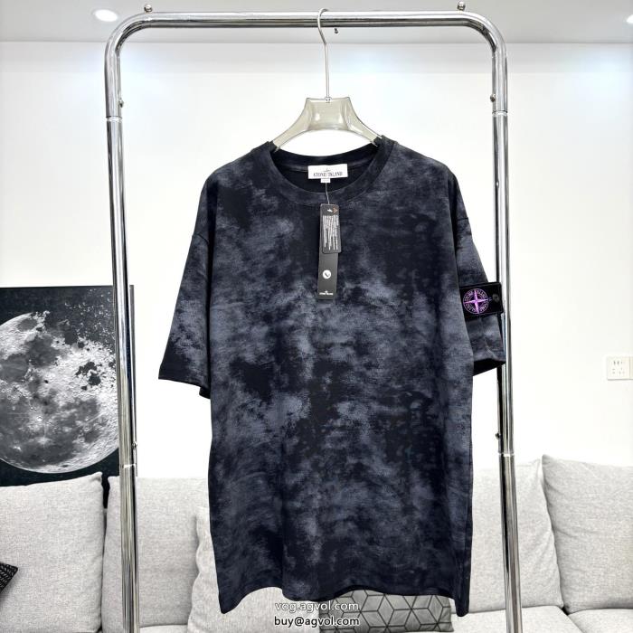 Stone Islandブランド 偽物 通販毎日に上質を 通気性のいい半袖Tシャツ_0_4