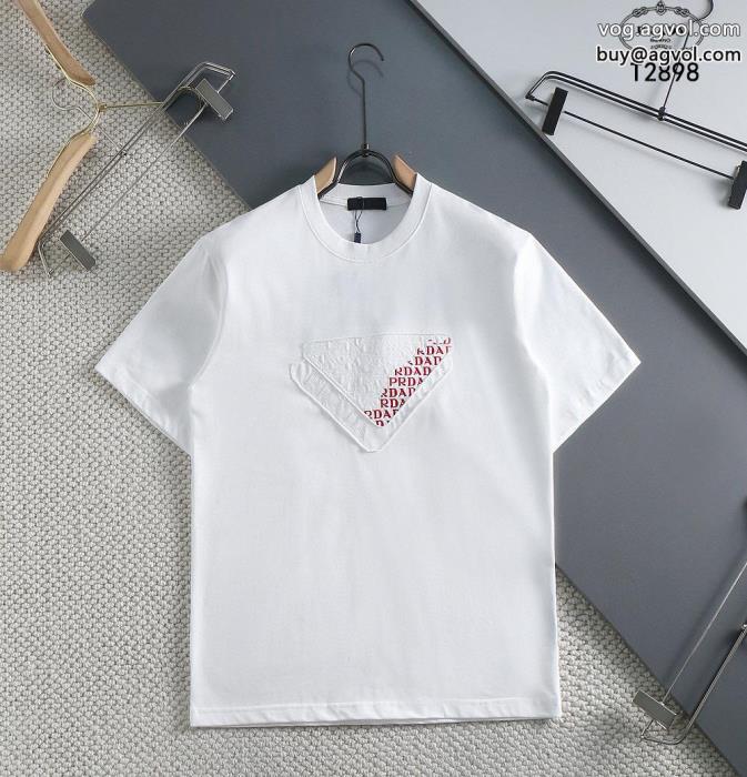 半袖Tシャツ速達発送格安SALE激安 通販 ブランドPRADA_0_2