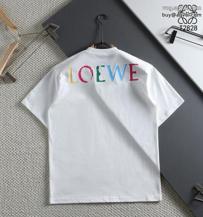 半袖Tシャツ偽物 ブランドリッチな印象にラグジュアリーな雰囲気LOEWE_0_2