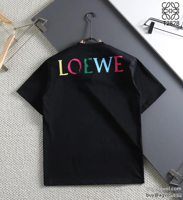半袖Tシャツ偽物 ブランドリッチな印象にラグジュアリーな雰囲気LOEWE_0_3