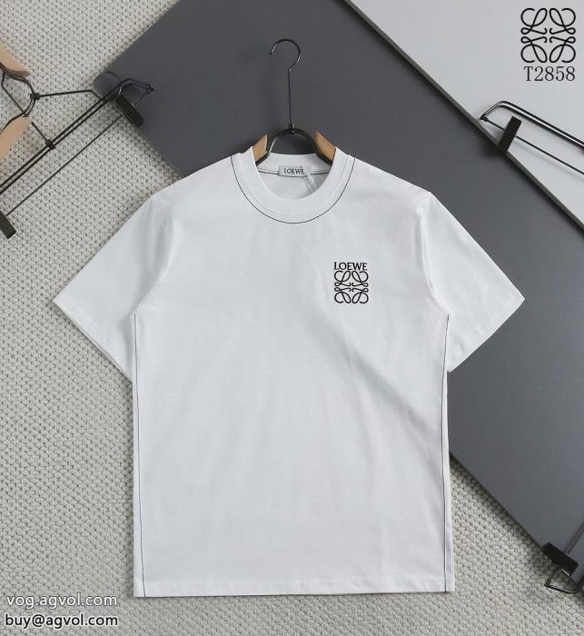 LOEWEユニセックススタイル完売間近コピー 商品 通販半袖Tシャツ_0_0