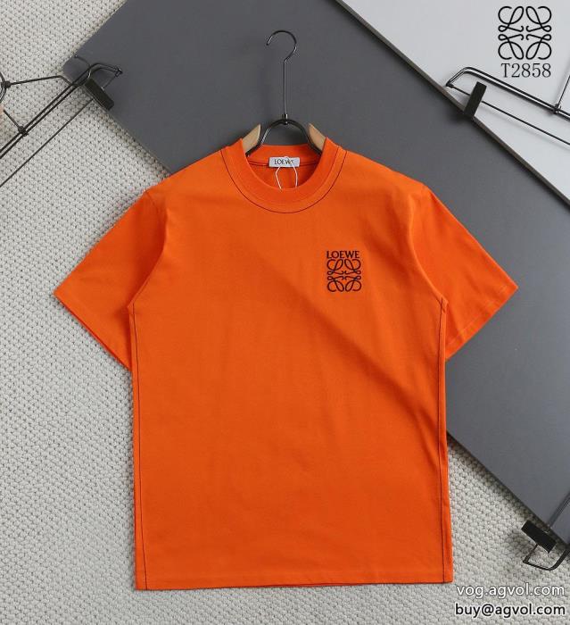 LOEWEユニセックススタイル完売間近コピー 商品 通販半袖Tシャツ_0_3