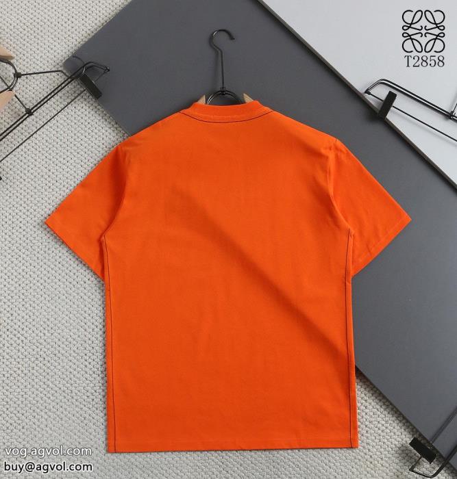 LOEWEユニセックススタイル完売間近コピー 商品 通販半袖Tシャツ_0_4