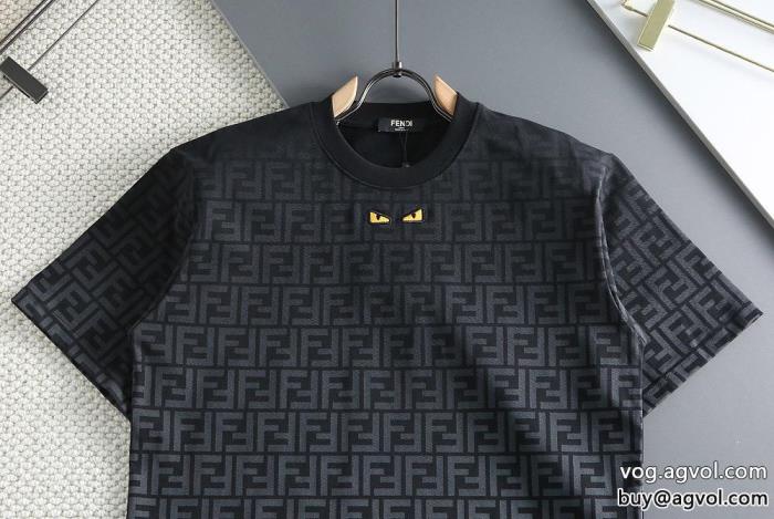 2025年新作通販大人気FENDI偽 ブランド半袖Tシャツ_0_1