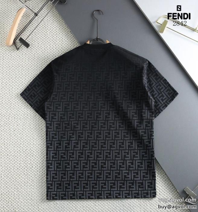 2025年新作通販大人気FENDI偽 ブランド半袖Tシャツ_0_3