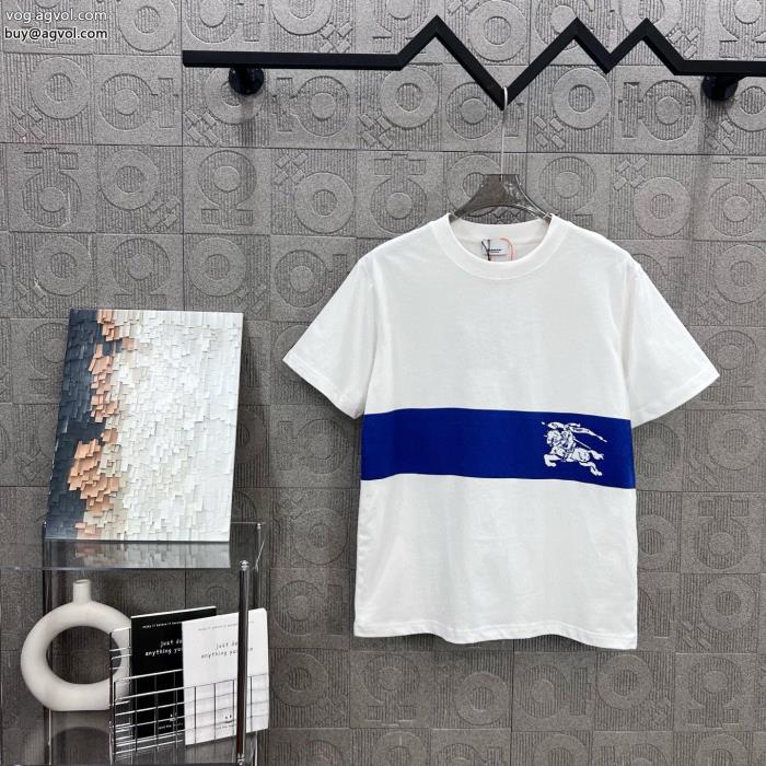BURBERRY最安値周りの視線を圧倒する新作半袖Tシャツコピー 商品 ブランド_0_1