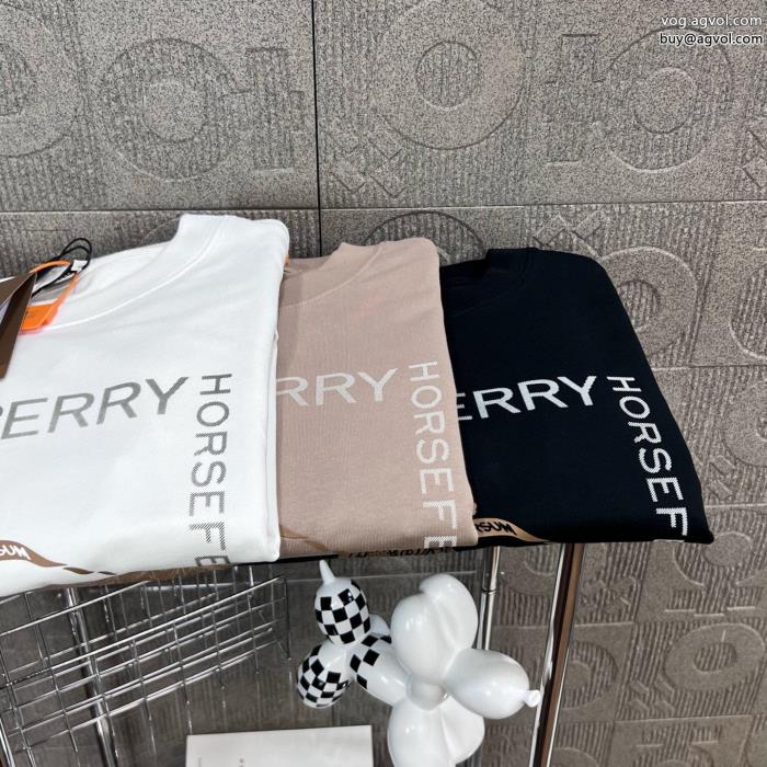 スーパー コピー  大人OK2025SS透け感の持つ涼しげな印象BURBERRY半袖Tシャツ_0_3
