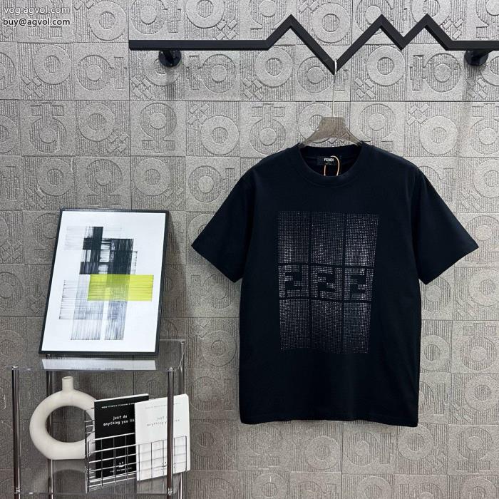 フェンディ2025新作限定最新モデル半袖Tシャツブランド コピー 安心_0_3