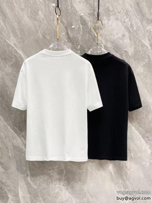 在庫希少魅力を放つヴェルサーチコピー ブランド 販売半袖Tシャツ_0_2