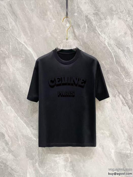 半袖TシャツCELINE魅力が光る個性的な2025のコーディネート偽物 ブランド_0_1