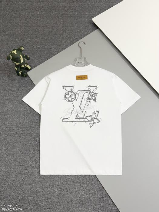 トレンドの最先端に海外大人気アイテム半袖Tシャツブランド コピー  LOUIS VUITTON_0_3