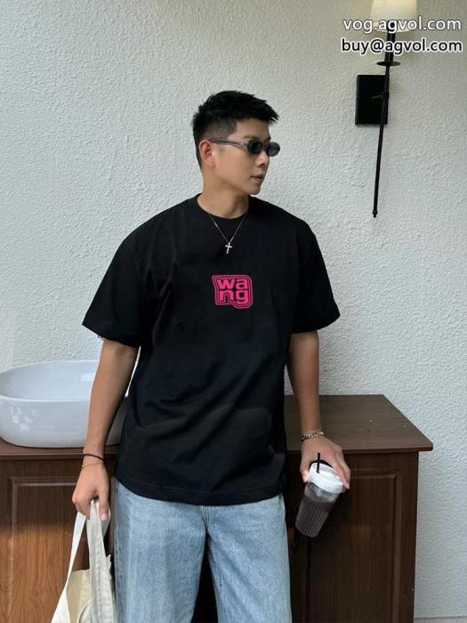 ブランド コピー 激安半袖TシャツALEXANDER WANG存在感大クラシカルな雰囲気_0_2