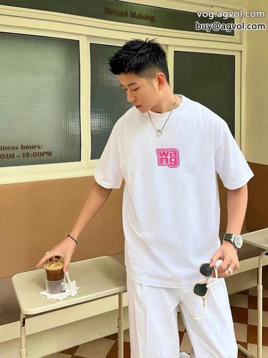 ブランド コピー 激安半袖TシャツALEXANDER WANG存在感大クラシカルな雰囲気_0_5