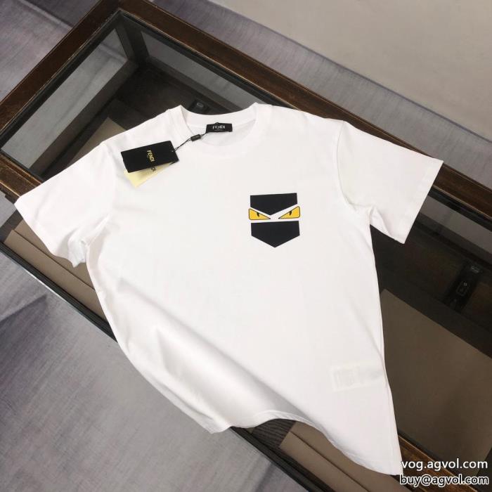 高級感も漂い今季流行りの人気新作半袖Tシャツフェンディブランド 偽物_0_1