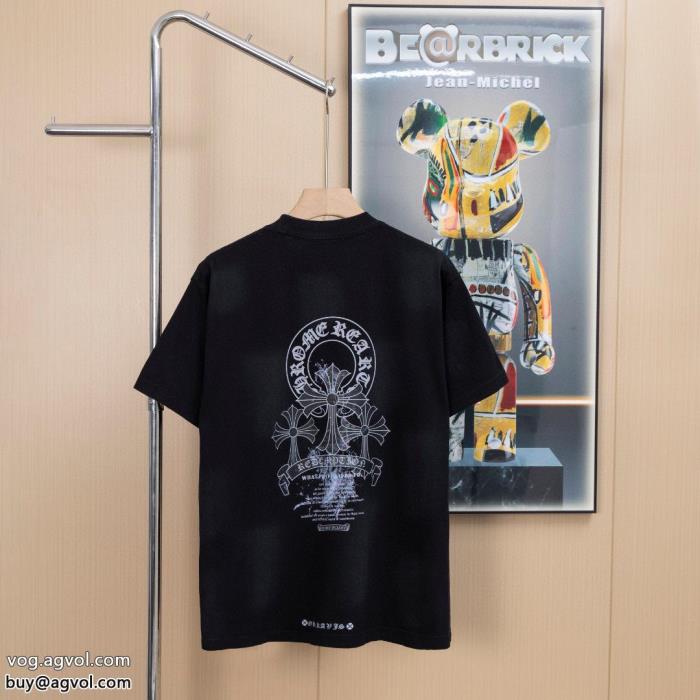 半袖Tシャツ高級感が溢れた厳選したCHROME HEARTSブランド 偽物_0_4