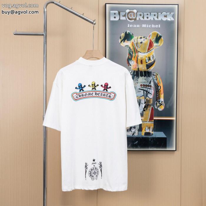 激安 ブランドCHROME HEARTS春の新生活半歩先をゆくオシャレ半袖Tシャツ_0_4