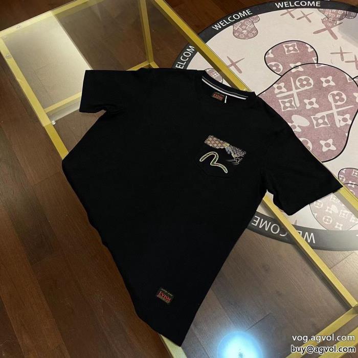 半袖Tシャツ激安 通販 専門EVISU人気ブランド2025の新作が続々登場話題沸騰_0_2
