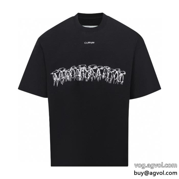 半袖Tシャツコピー 品 販売Off-Whiteカワイイ雰囲気限定価格　早期完売_0_0