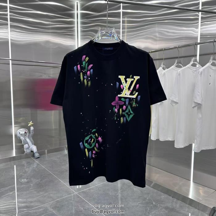 着心地の良い2025年新作モデルブランド スーパー コピー 優良半袖TシャツLOUIS VUITTON_0_4