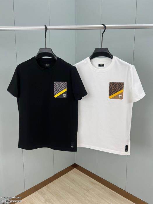 半袖Tシャツ大人の雰囲気たっぷり季節感をプラス人気商品通販 ブランドFENDI_0_1