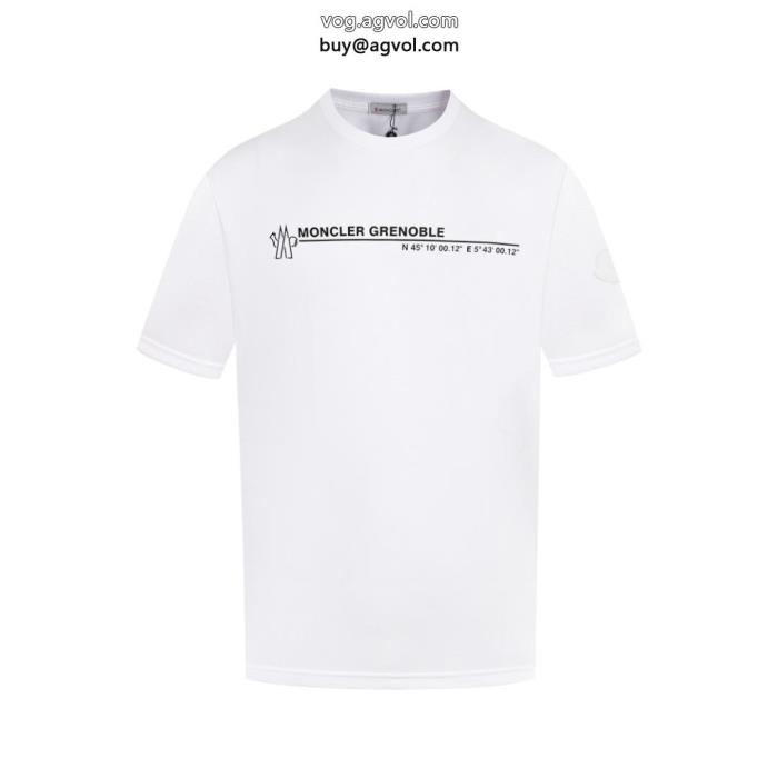 コピー 商品 販売MONCLER個性的なデザイン大人OK2025SS半袖Tシャツ_0_0
