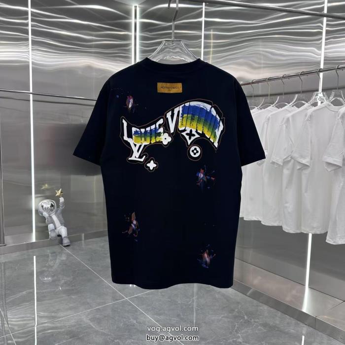 ブランド 偽物半袖Tシャツ今季新作 セール今季大注目LOUIS VUITTON_0_4