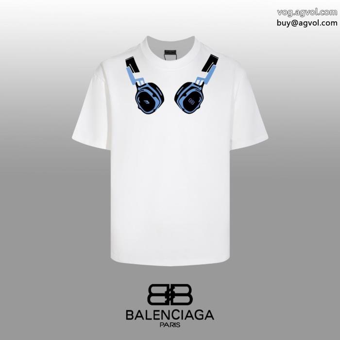 半袖Tシャツ上品カジュアルな雰囲気に憧れブランド偽 ブランドbalenciaga_0_3