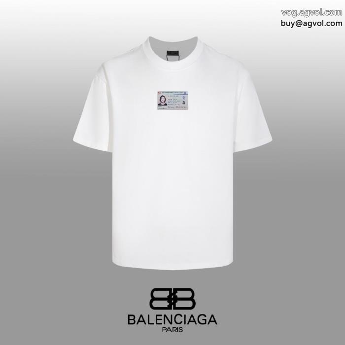 清涼感とカジュアルスタイル最終セールbalenciagaブランド コピー半袖Tシャツ_0_3
