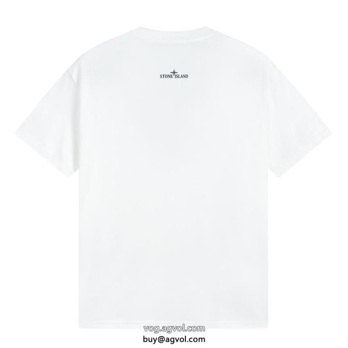 ブランド コピー 販売ストーンアイランド売切続出　人気急上昇中半袖Tシャツ_0_2