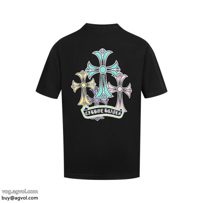 スーパー コピー 販売CHROME HEARTS半袖Tシャツ清涼感今年風_0_0