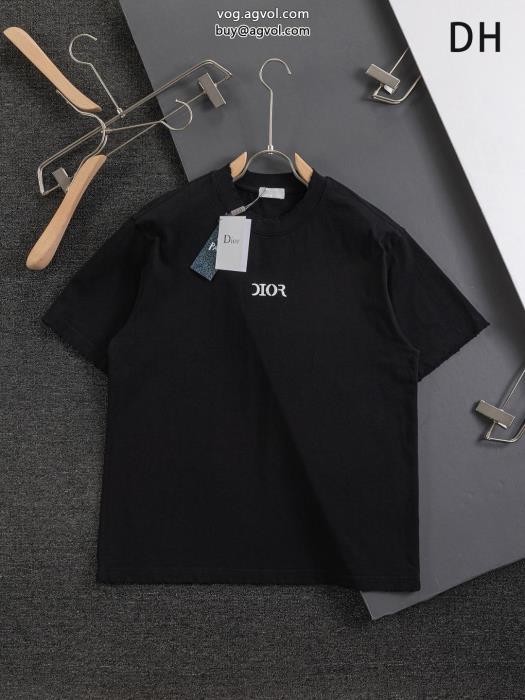 送料込み 希少品今季大人気のデザインブランド 偽物半袖TシャツDIOR_0_3